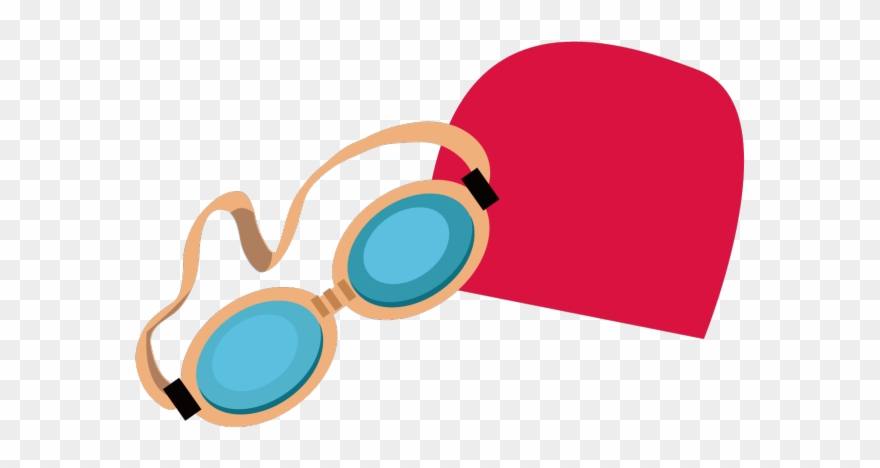 Vision Clipart Goggles - Goggles De Natacion Dibujo - Png Download