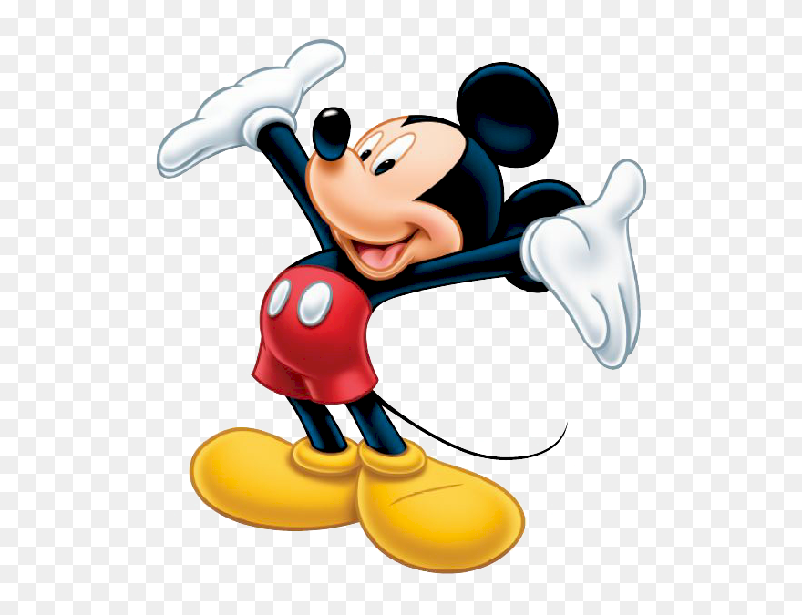 Mickey Mouse Disney - Mickey Mouse High Five Clipart