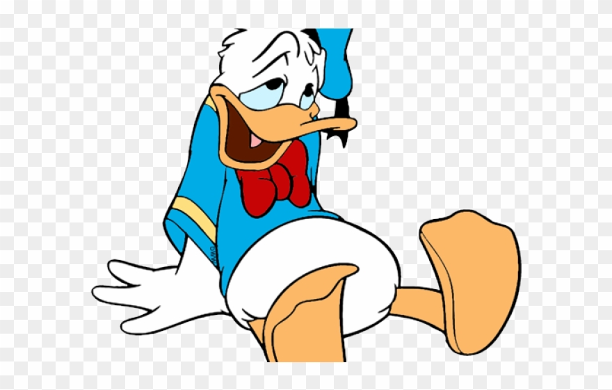 Transparent Donald Duck Png Clipart