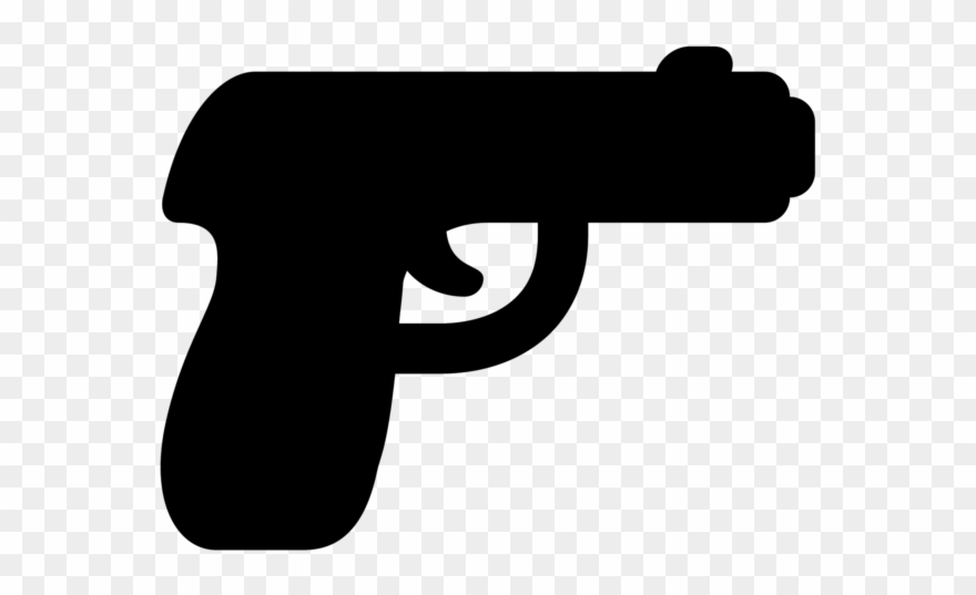 Gun Free Images At Clker Com Vector - Firearm Clipart