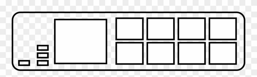 All Photo Png Clipart - Dibujo De Un Controlador De Teclado Transparent Png