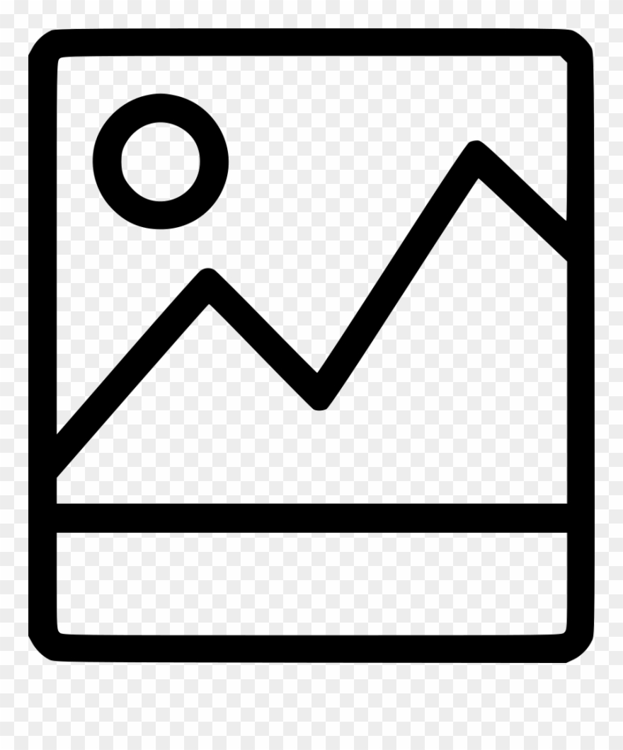 Polaroid Comments - Polaroid Photo Symbol Psd Clipart