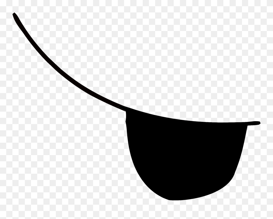 Report Abuse - Pirate Eye Patch Clipart - Png Download
