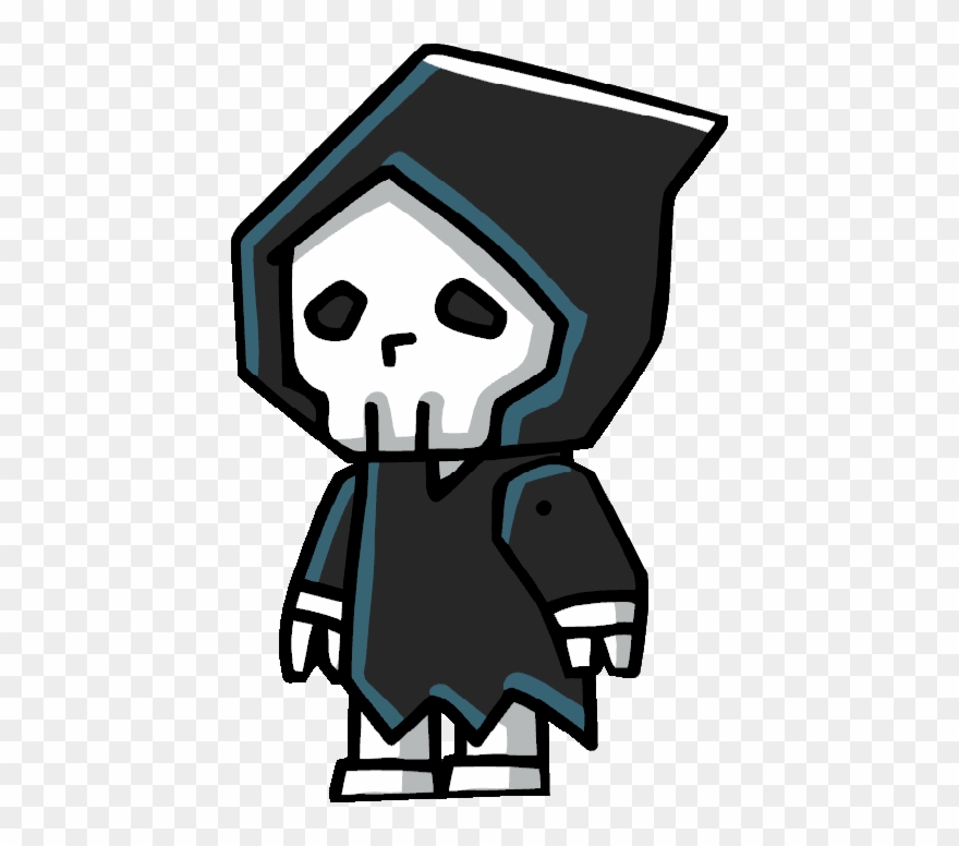 Undead Clipart Death Reaper - Scribblenauts Death - Png Download
