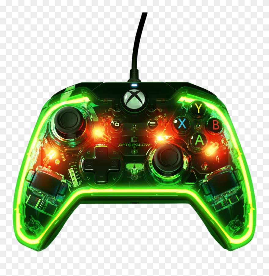 Afterglow Prismatic Wired For - Afterglow Prismatic Led Wired Controller For Xbox One Clipart