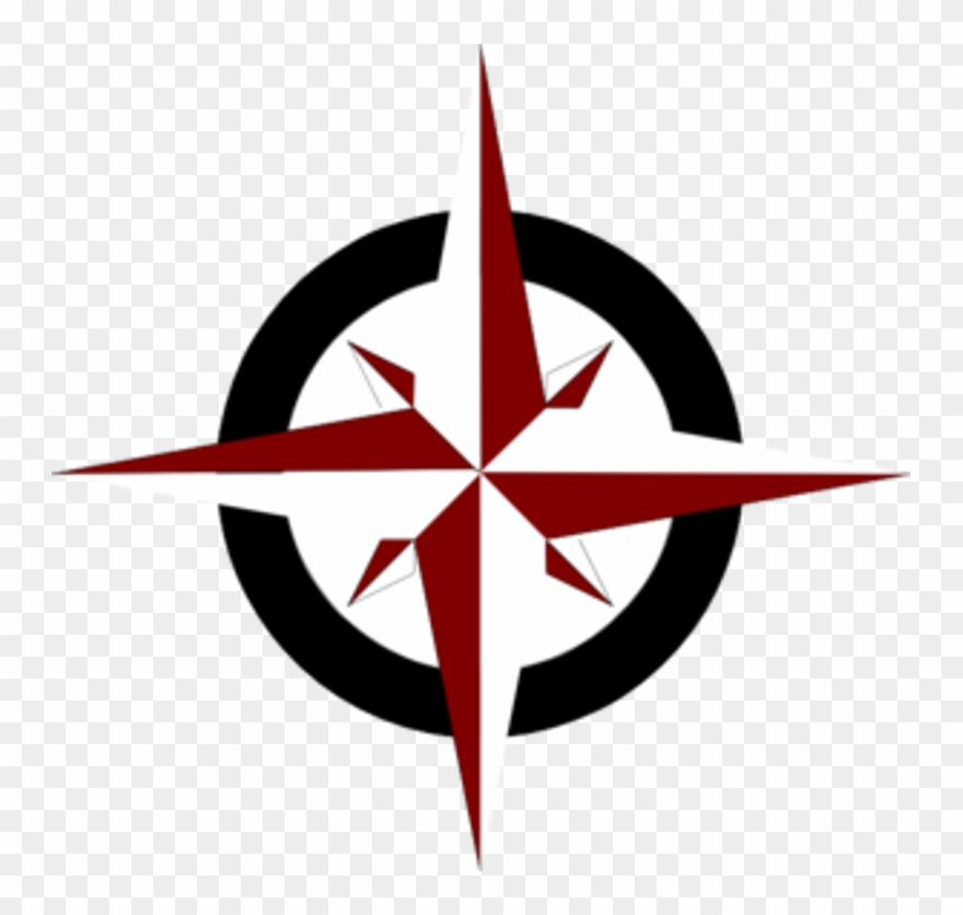 Compass Rose Clip Art - Compass Logo Png Transparent Png