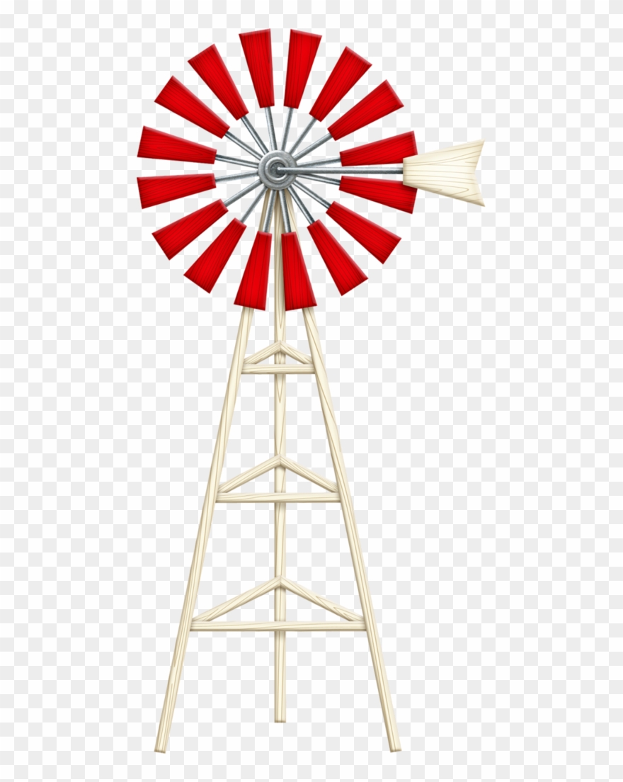 Farm Clipart Windmill - Farm Windmill Clipart - Png Download