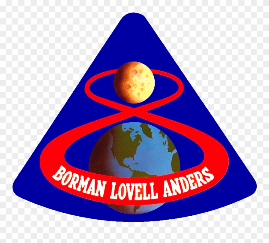 Apollo 8 Patch - Apollo 8 Mission Patch Clipart