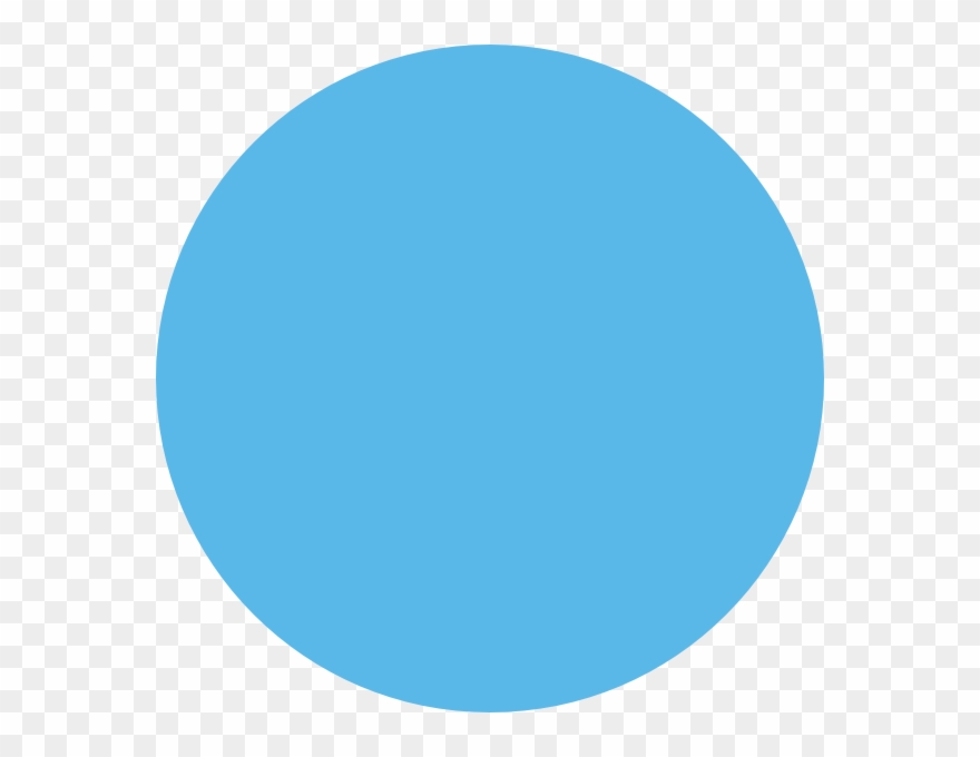 Ellipse Blue Clipart