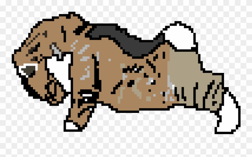 Cat Doing Push-ups - Guinea Pig Clipart
