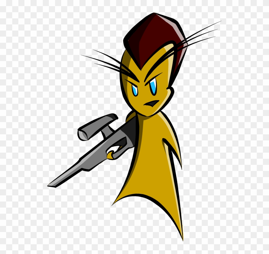 Gil Is Very Precise In What He Does And He Does It - Cartoon Clipart