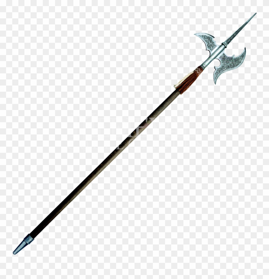 Halberd Clipart Badass - Spanish Halberd - Png Download