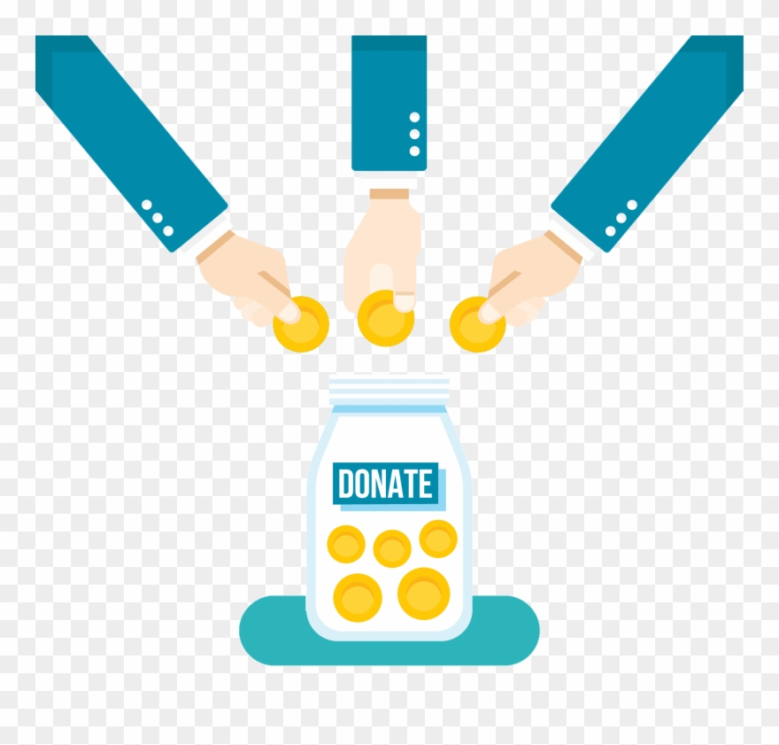 Charity Reports, Reviews And Resources Clip Art Black - Donate Money Png Transparent Png