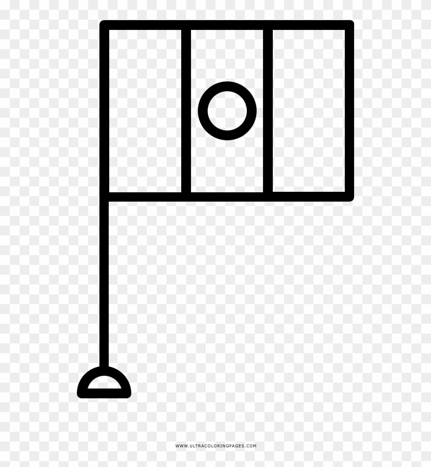 Mexican Flag Coloring 25162 Page - Drawing Clipart