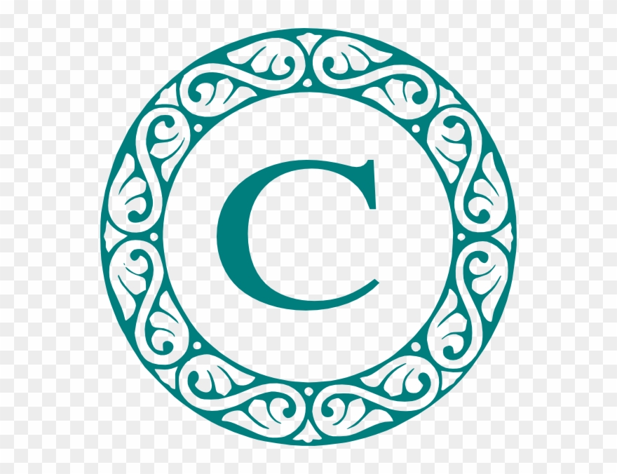 C Clipart Letter C - Letter C In A Circle - Png Download