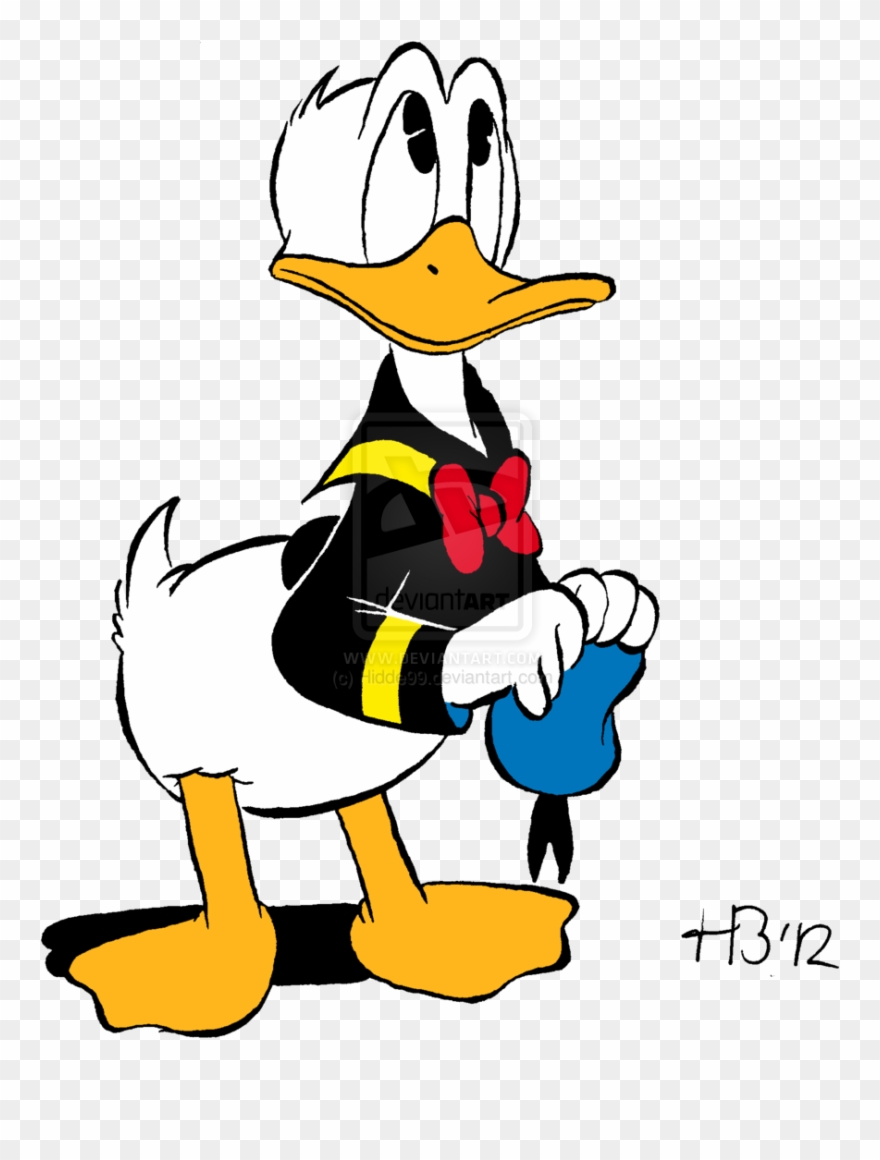 Donald Duck Clipart Back - Donald Duck - Png Download