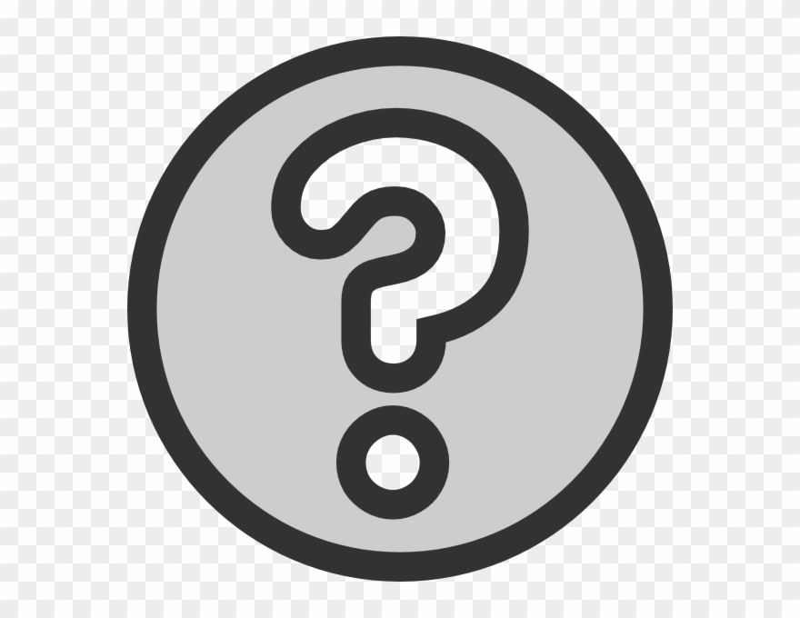 Question Mark Circle Png Clipart