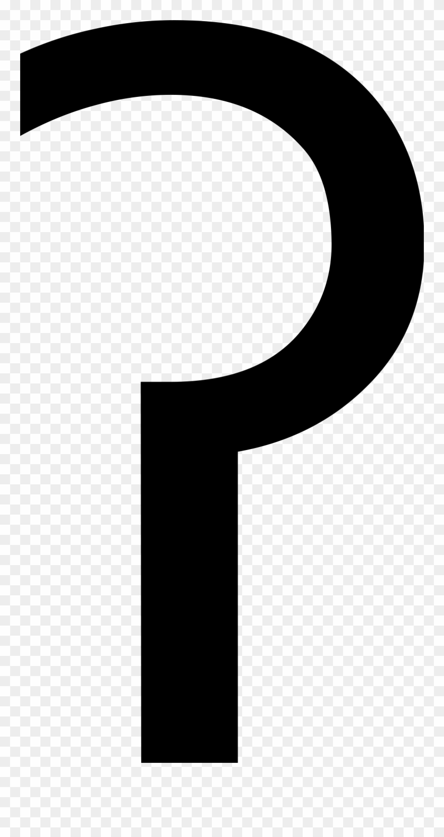 Phonetic Symbol That Looks Like A Question Mark Clipart