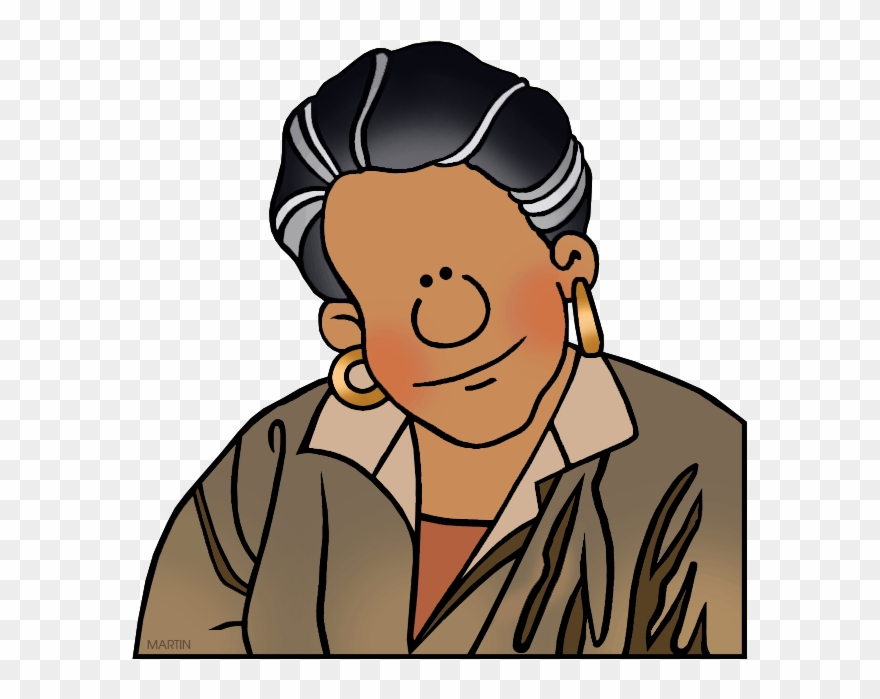 Famous People From Missouri - Maya Angelou Clipart - Png Download