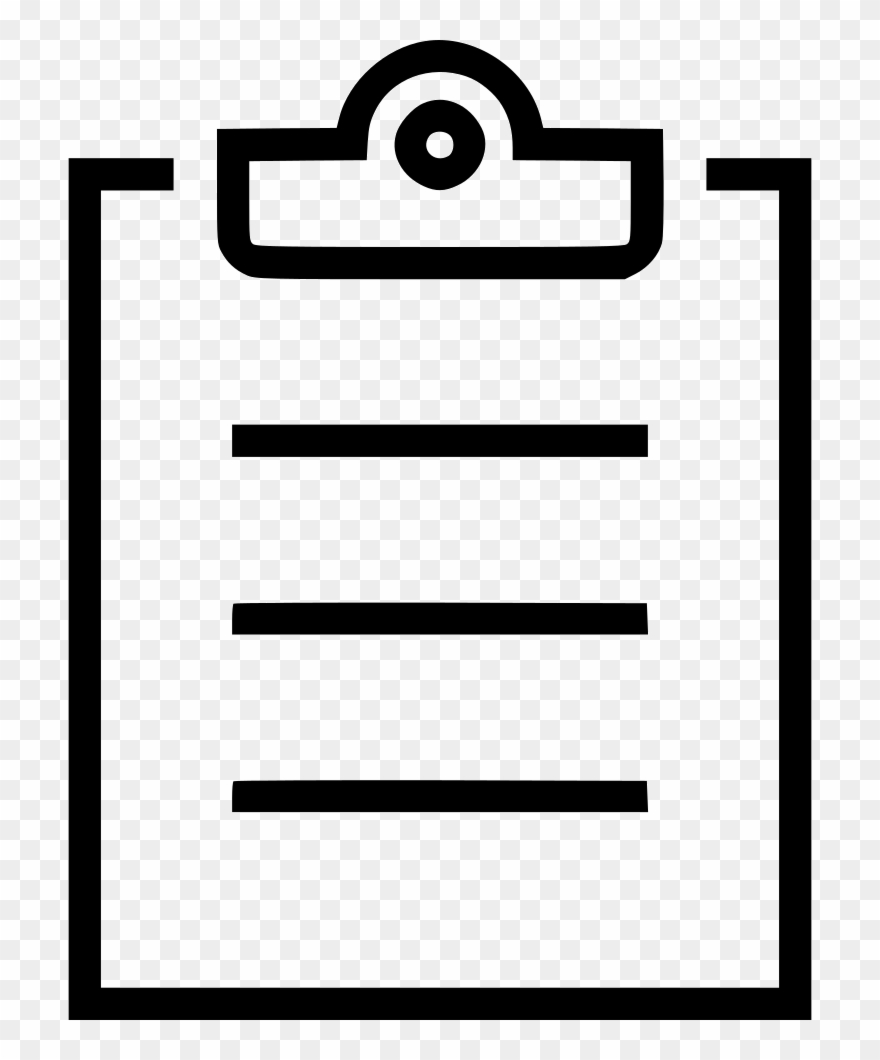 List Analyze Todo Svg - Icon Clipart