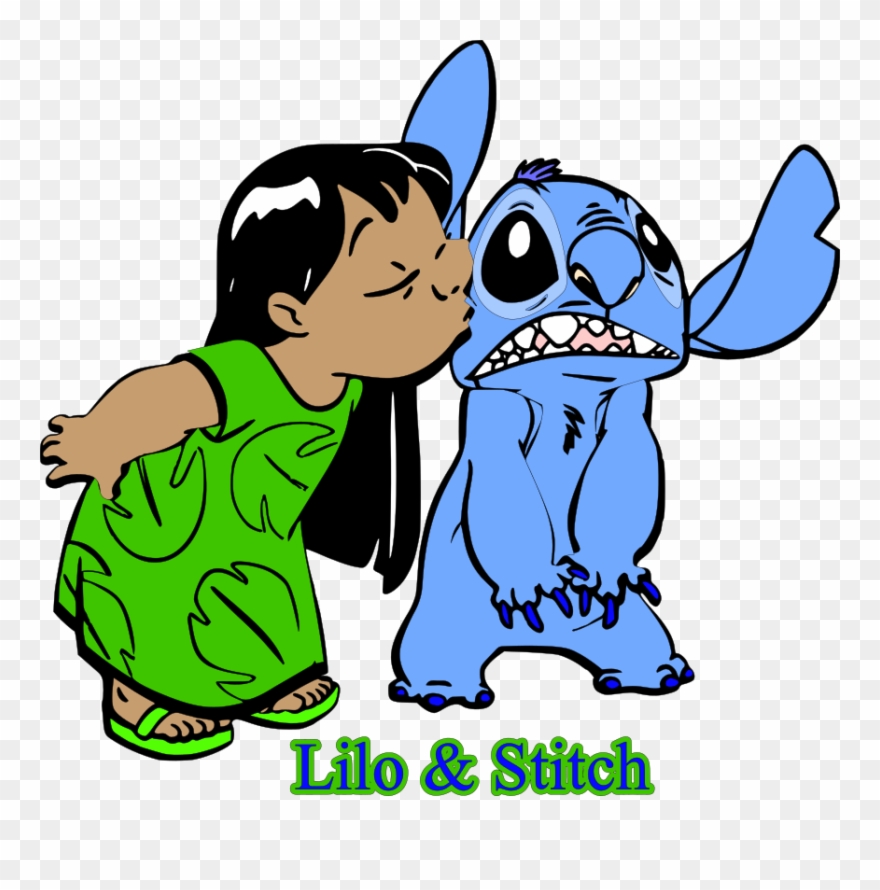 Coloring. Disney. Stitch And Lilo Clipart