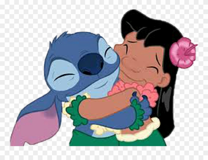 Report Abuse - Lilo Y Stitch Abrazados Gif Clipart