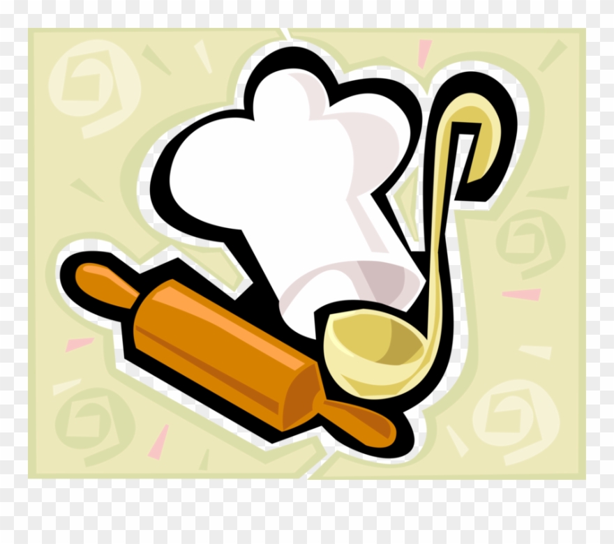 Vector Illustration Of Culinary Cuisine Chef's White - Chef Hat Clip Art - Png Download