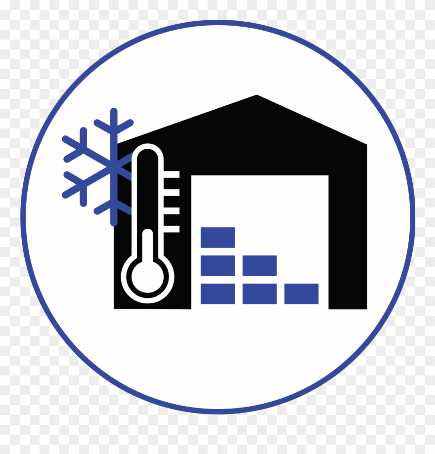 Temperature Controlled Warehousing / Short Term Storage Clipart