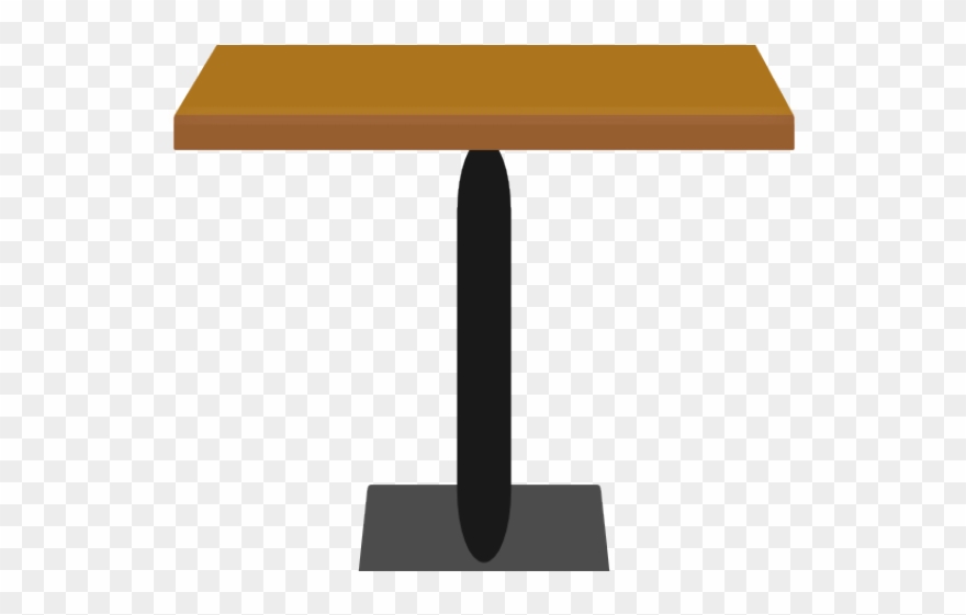 Dining Table Clipart Small Table - Coffee Table - Png Download