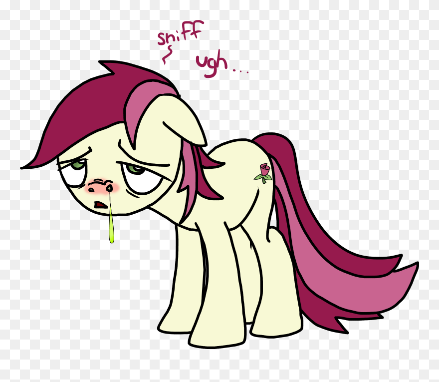 Artist Anyponedrawn Cold Fetish Floppy Ears - Transparent Background Mucus Clipart - Png Download