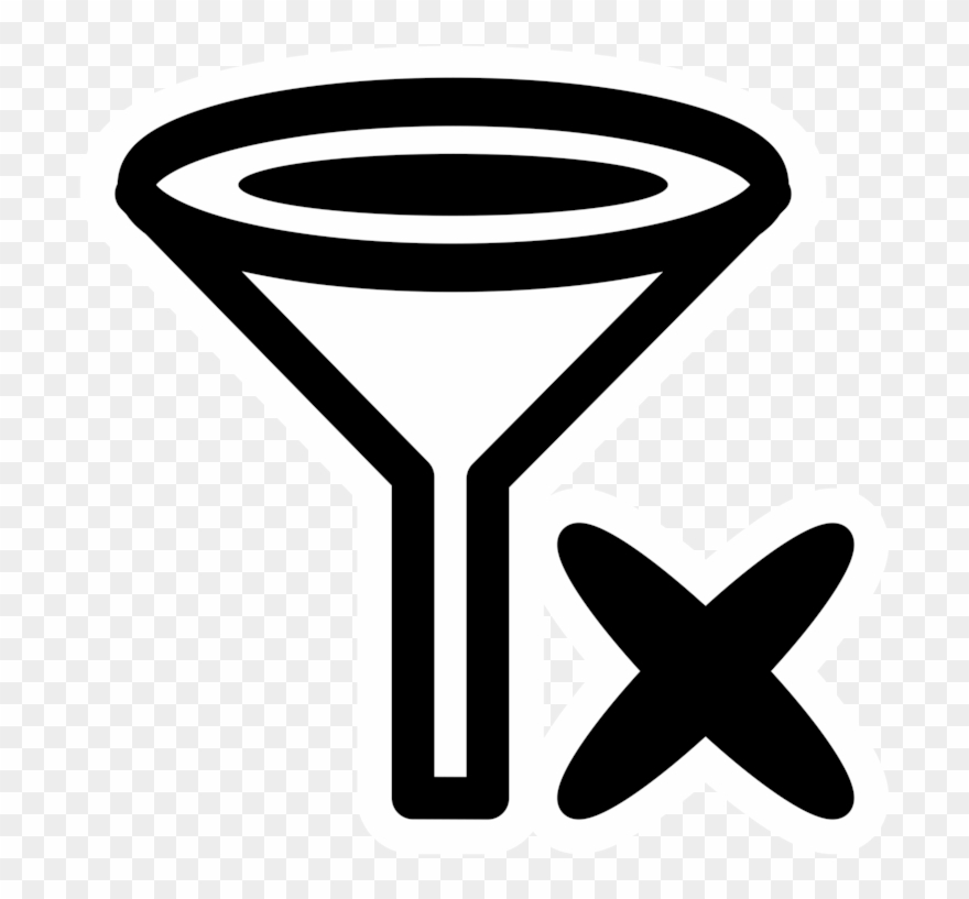 Filter Funnel Computer Icons Filtration Filter Paper - Filter Funnel Clipart