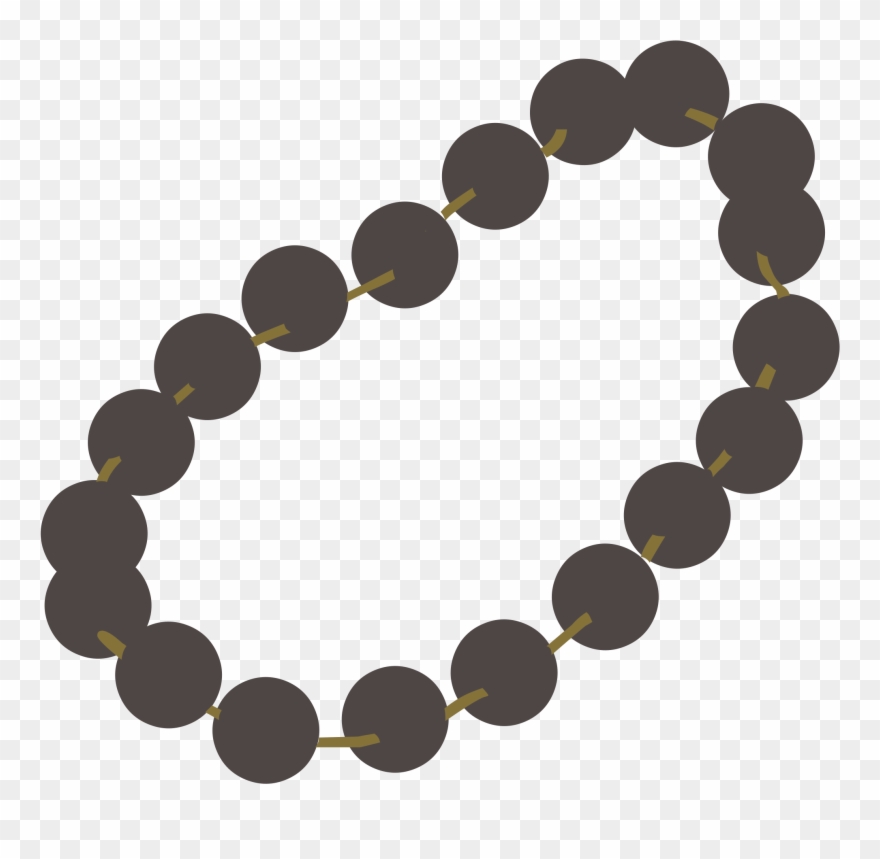 Artifact Necklace Onyx Clipart Icon Png - Collar De Perlas Png Dibujo Transparent Png