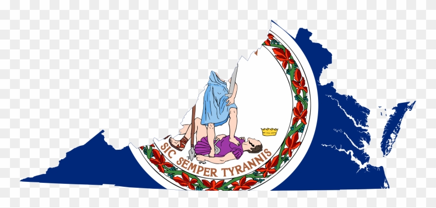 Virginia State Clip Art - Png Download
