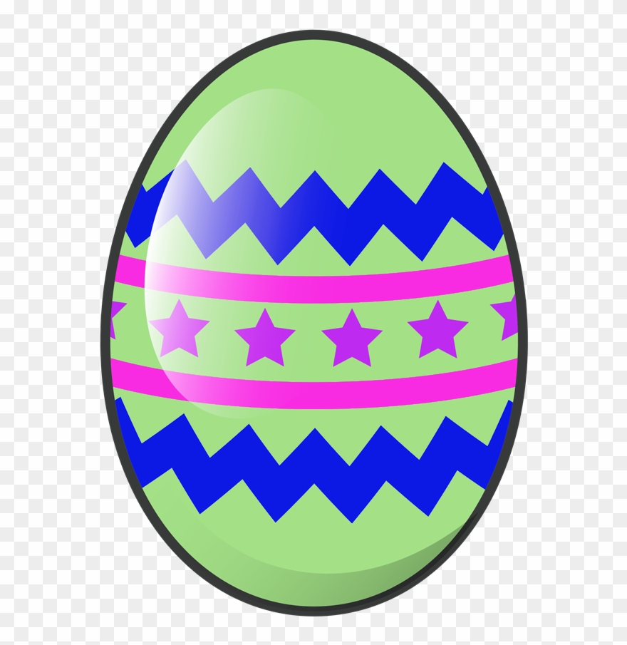 Happy - Easter Egg Clipart