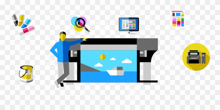 Png Download Mis For Printers Management Software By - Graphic Design Clipart