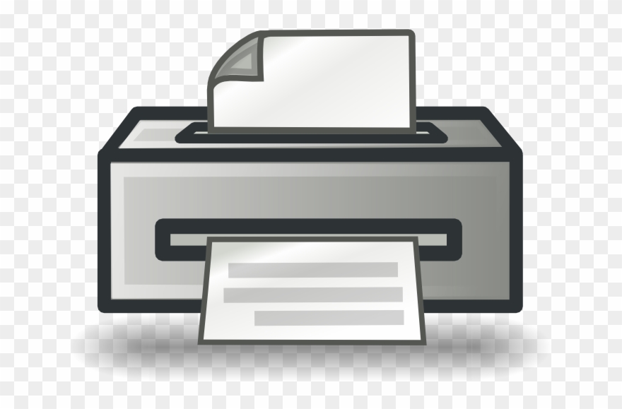 Clip Art Transparent Download Icons Png Free And Backgrounds - Vector Print Icon Png