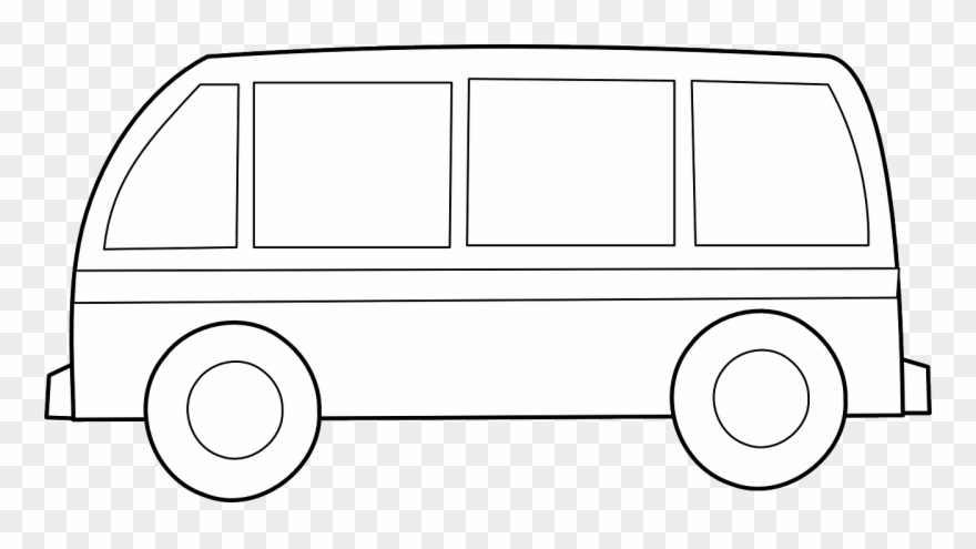 รูป รถ การ์ตูน ขาว ดำ Clipart