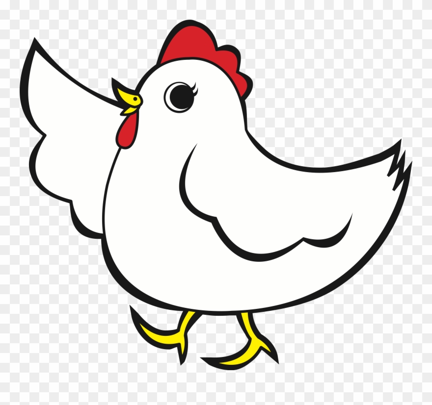 Open Clipart - Poultry In Motion Large Mug - Png Download