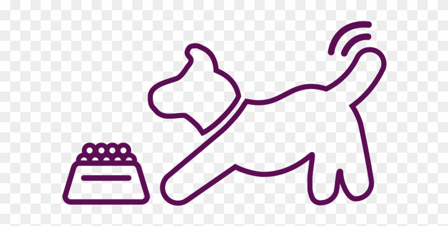 Witness Their Pets Enjoy Their Food Clipart