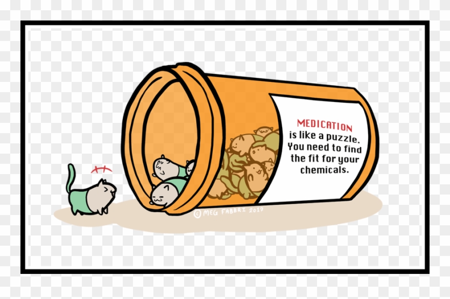 Banner Download Coat Rack Clipart - Pill Bottle Cats - Png Download