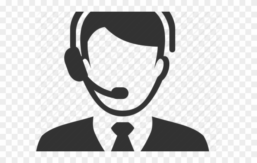 Person Icons Headphone - Customer Service Png Vector Clipart