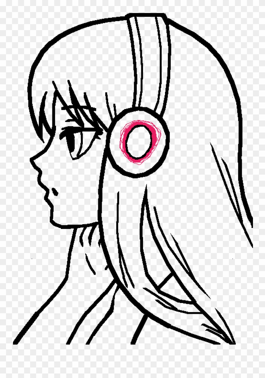 Clipart Royalty Free Stock Anonymous Drawing Girl - Easy Drawing Of Anime Boy - Png Download