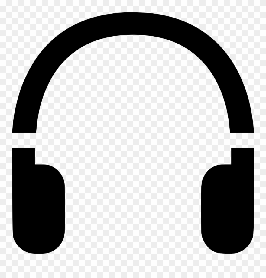 Earphone Earpiece Earmuff Headset - Headphones Icon Free Clipart