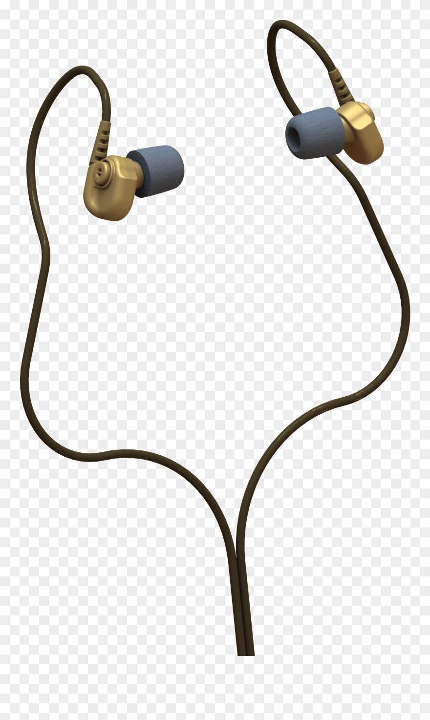 Ares Multi Comm Ptt Shown With In - Headphones Clipart
