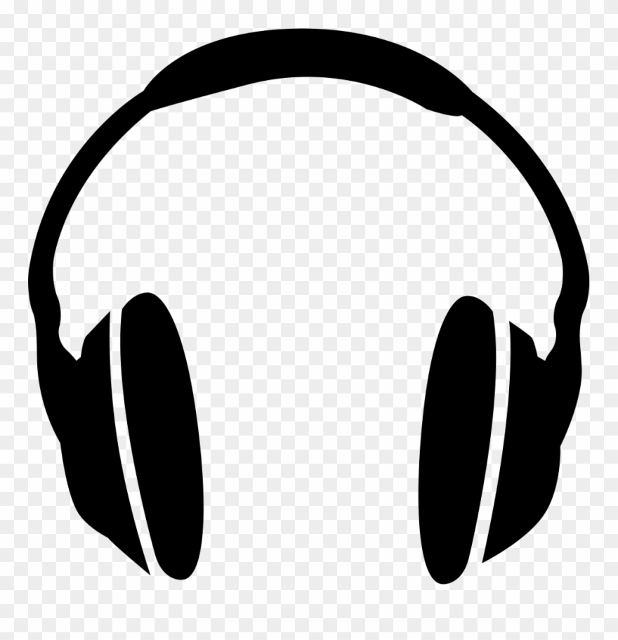 Headphones Clipart Svg - Cartoon Headphones Png Transparent Png