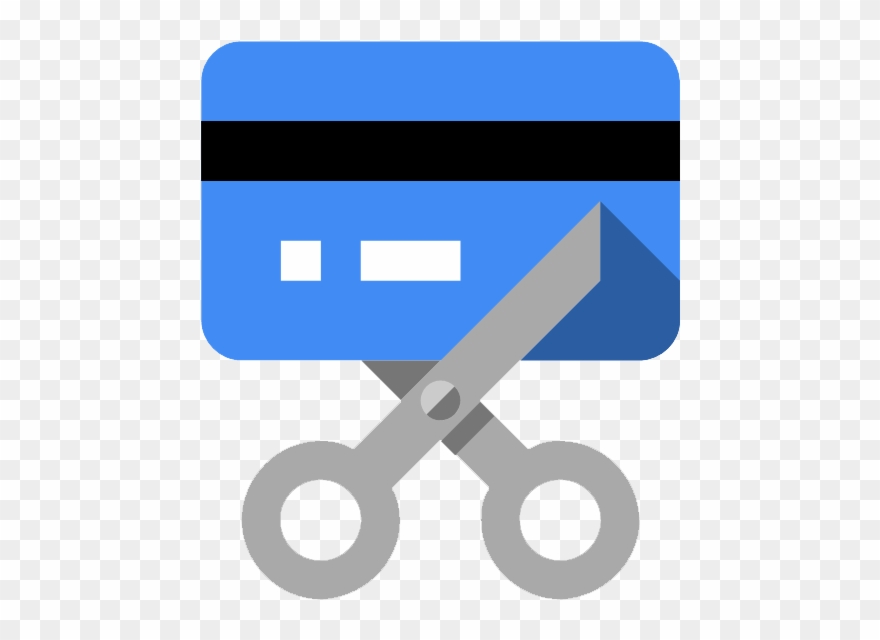 Cut Credit Card Debt - Portable Network Graphics Clipart