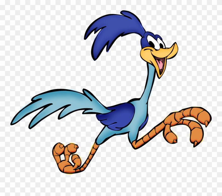 Road Runner Clip Art Cliparts Co Enjwf5 Clipart - Road Runner Cartoon Character - Png Download