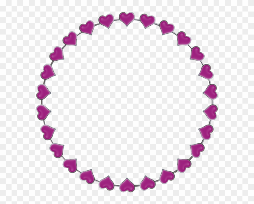 Plum Hearts Frame Clipart, Elemento, Purple Hearts, - Un Peacebuilding Commission - Png Download