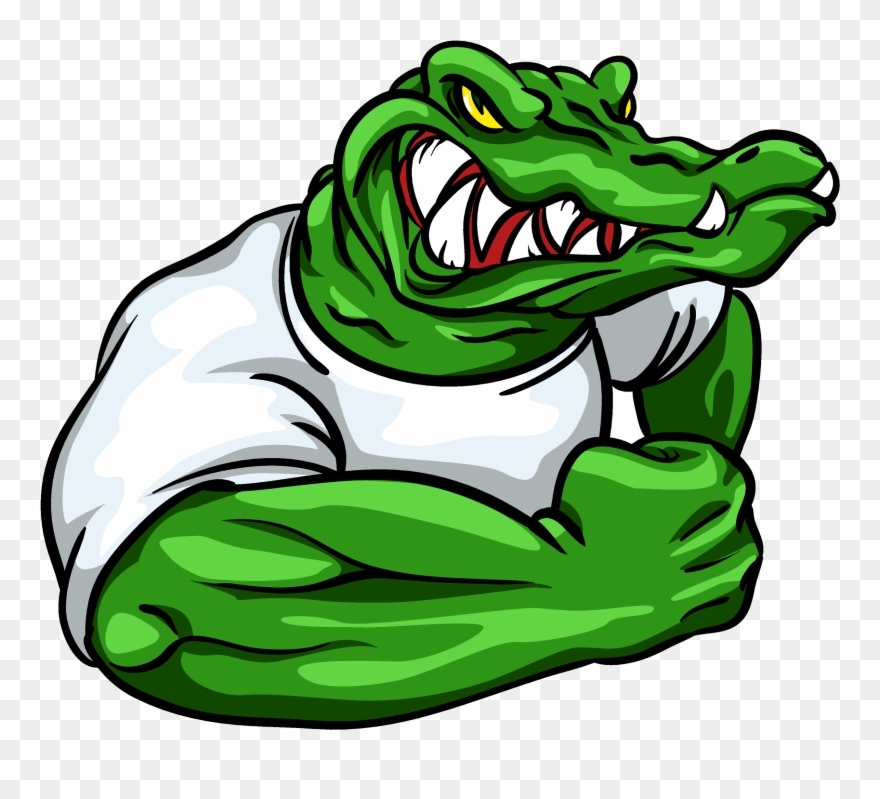 Alligator Decal Sticker Transprent Png Free Download - Henry D Perry Education Center Clipart