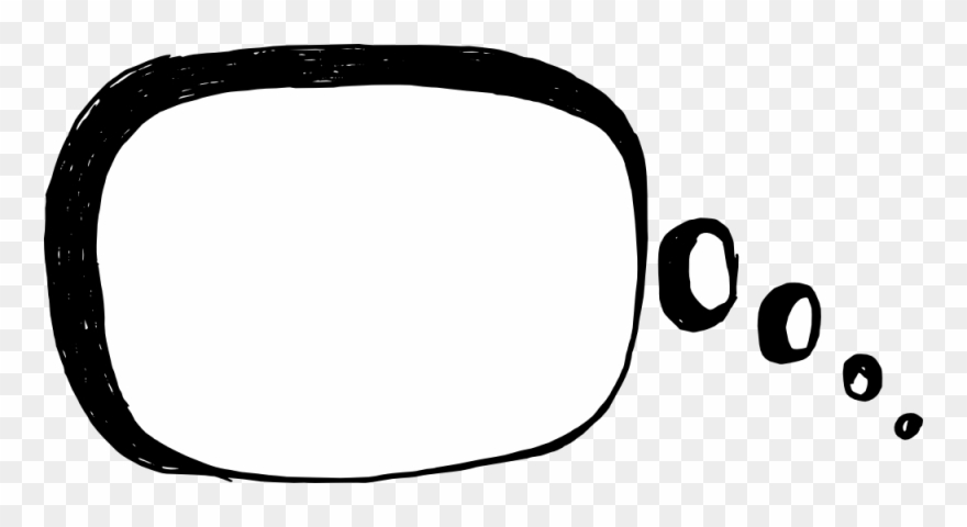 Drawn Goggles Transparent - Speech Bubble Clipart Png